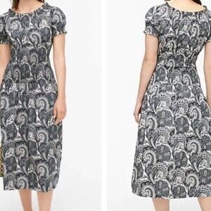 J. Crew smocked dress